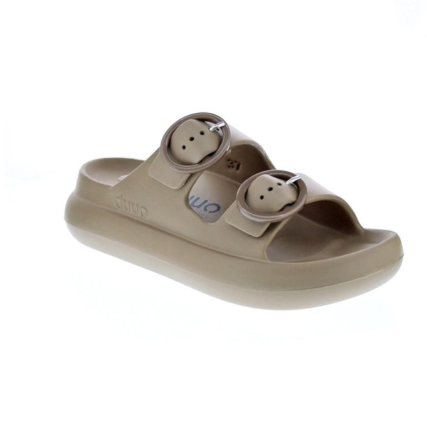 Sandalias Duuo zapatos Mujer modelo Eva Curvi Marrón 