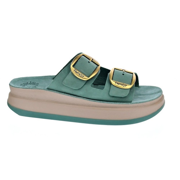 Sandalias Fantasy Sandals zapatos Mujer modelo Zefi Verde 