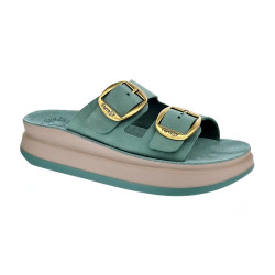 Sandalias Fantasy Sandals zapatos Mujer modelo Zefi Verde  2