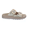 Sandalias Fantasy Sandals zapatos Mujer modelo Desponia Beige 