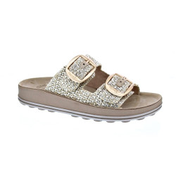 Sandalias Fantasy Sandals zapatos Mujer modelo Desponia Beige  2