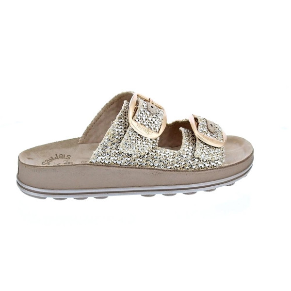Sandalias Fantasy Sandals zapatos Mujer modelo Desponia Beige 