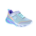 Zapatillas Skechers zapatos Niña modelo Cosmic Glow Rainbow Blanco 