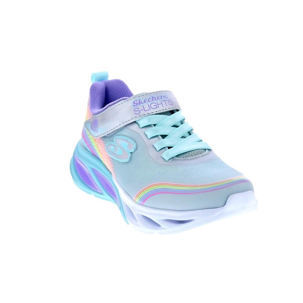 Zapatillas Skechers zapatos Niña modelo Cosmic Glow Rainbow Blanco 