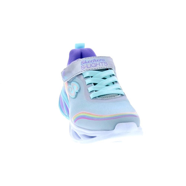 Zapatillas Skechers zapatos Niña modelo Cosmic Glow Rainbow Blanco 