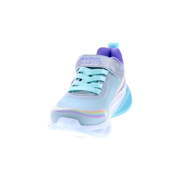 Zapatillas Skechers zapatos Niña modelo Cosmic Glow Rainbow Blanco 
