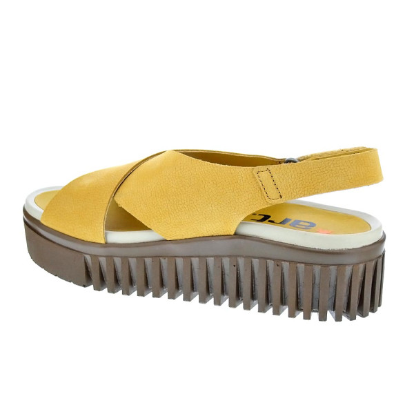 Sandalias Art Company zapatos Mujer modelo Brighton Amarillo 