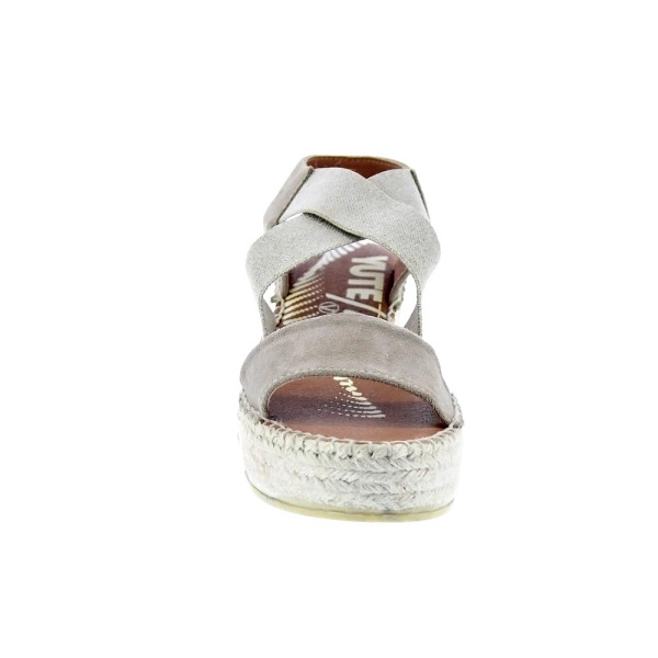 Alpargatas Viguera zapatos Mujer modelo Vitelo Beige 