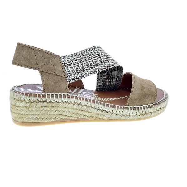 Alpargatas Viguera zapatos Mujer modelo Vitelo Marrón 