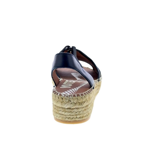 Alpargatas Viguera zapatos Mujer modelo Cebra Negro 