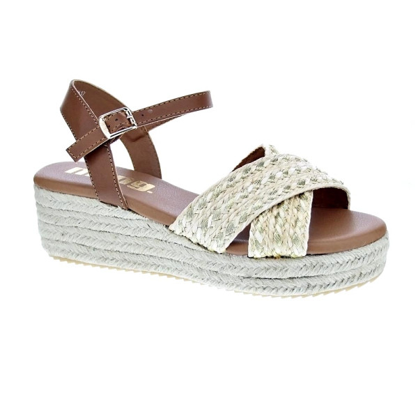 Sandalias Mtng zapatos Mujer modelo Lita Beige 