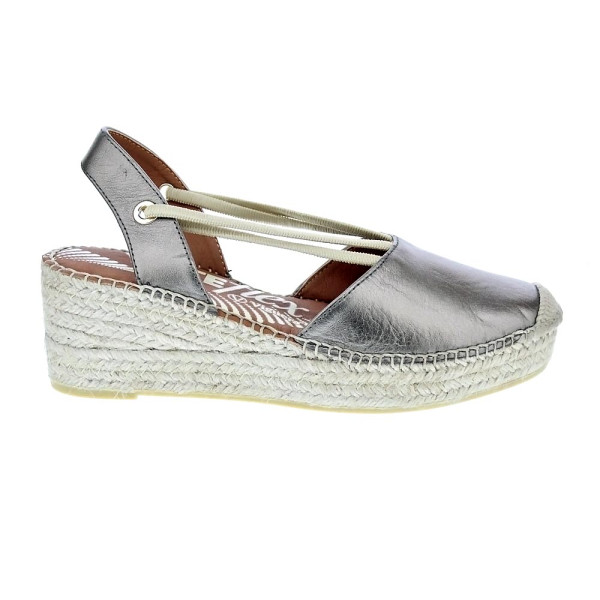 Alpargatas Viguera zapatos Mujer modelo Elista Plata 