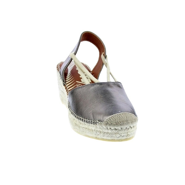 Alpargatas Viguera zapatos Mujer modelo Elista Plata 