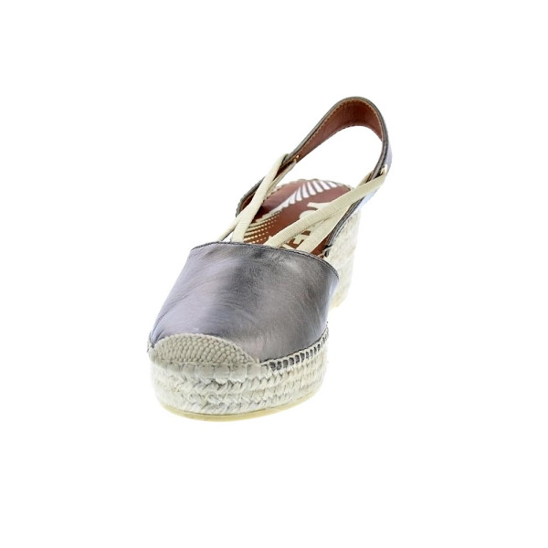 Alpargatas Viguera zapatos Mujer modelo Elista Plata 