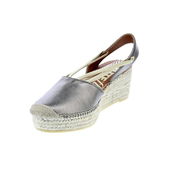 Alpargatas Viguera zapatos Mujer modelo Elista Plata 