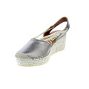 Alpargatas Viguera zapatos Mujer modelo Elista Plata 