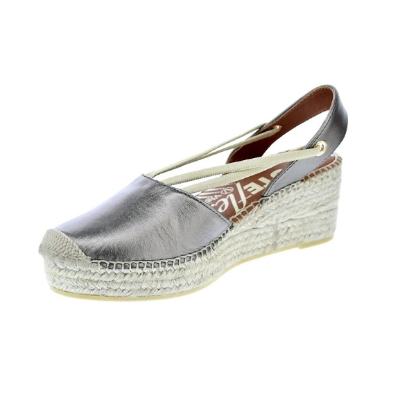 Alpargatas Viguera zapatos Mujer modelo Elista Plata 