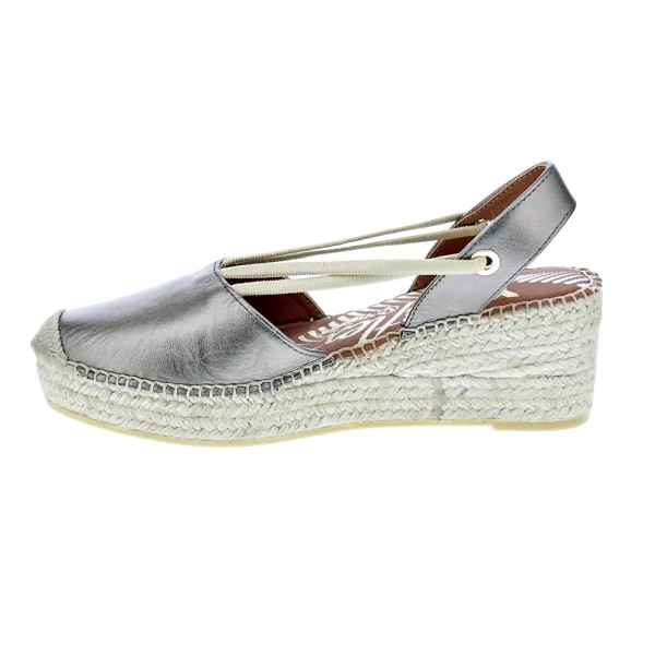 Alpargatas Viguera zapatos Mujer modelo Elista Plata 