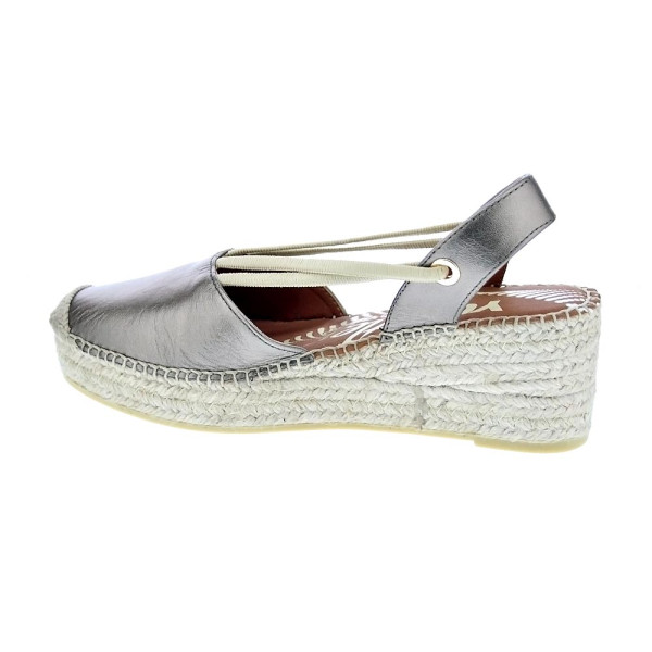 Alpargatas Viguera zapatos Mujer modelo Elista Plata 