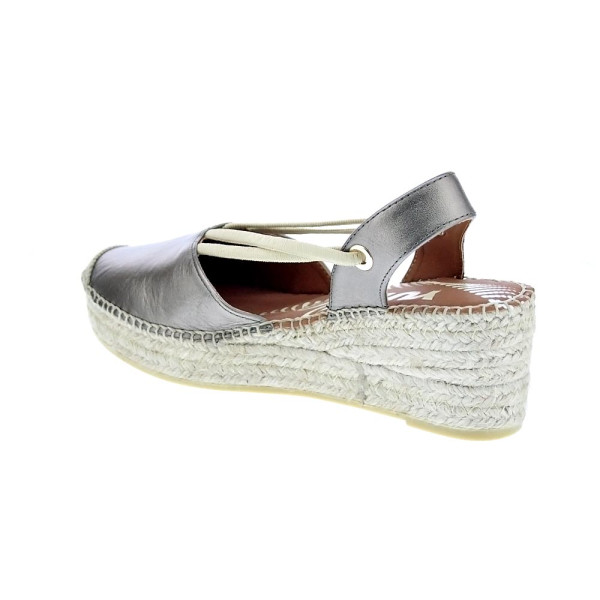 Alpargatas Viguera zapatos Mujer modelo Elista Plata 