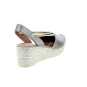 Alpargatas Viguera zapatos Mujer modelo Elista Plata 