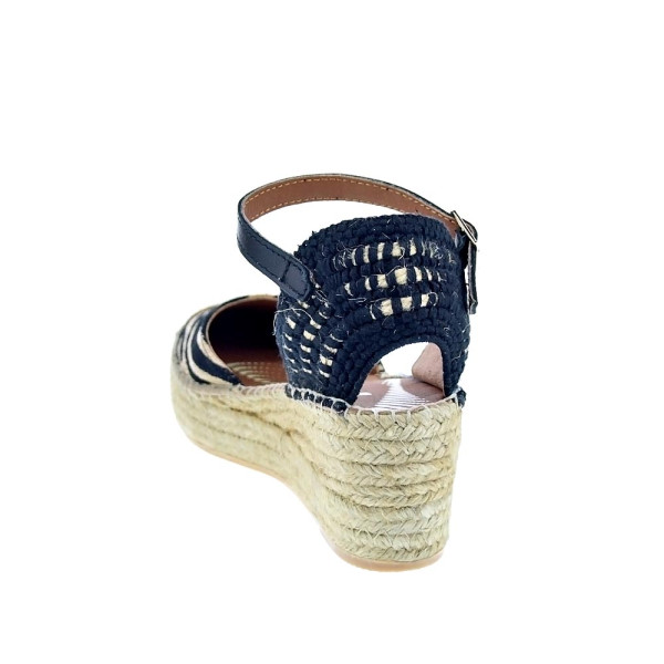 Alpargatas Viguera zapatos Mujer modelo Cebra Negro 