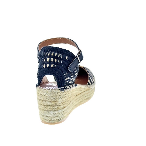 Alpargatas Viguera zapatos Mujer modelo Cebra Negro 