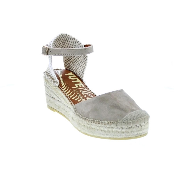 Alpargatas Viguera zapatos Mujer modelo Vitelo Beige 