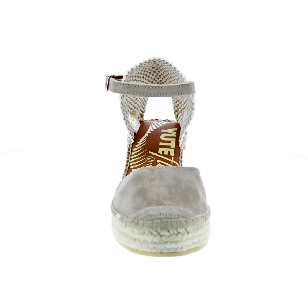 Alpargatas Viguera zapatos Mujer modelo Vitelo Beige 