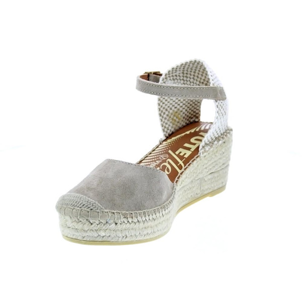 Alpargatas Viguera zapatos Mujer modelo Vitelo Beige 
