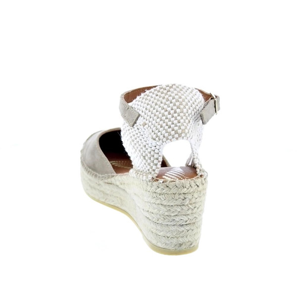 Alpargatas Viguera zapatos Mujer modelo Vitelo Beige 