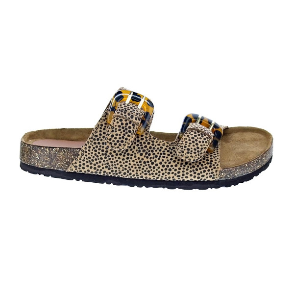 Sandalias Mtng zapatos Mujer modelo Lazy Marrón 