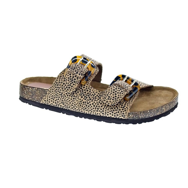 Sandalias Mtng zapatos Mujer modelo Lazy Marrón 