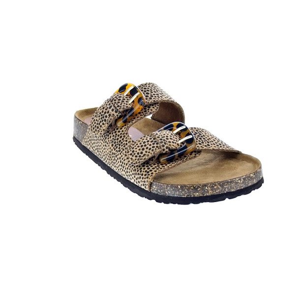 Sandalias Mtng zapatos Mujer modelo Lazy Marrón 