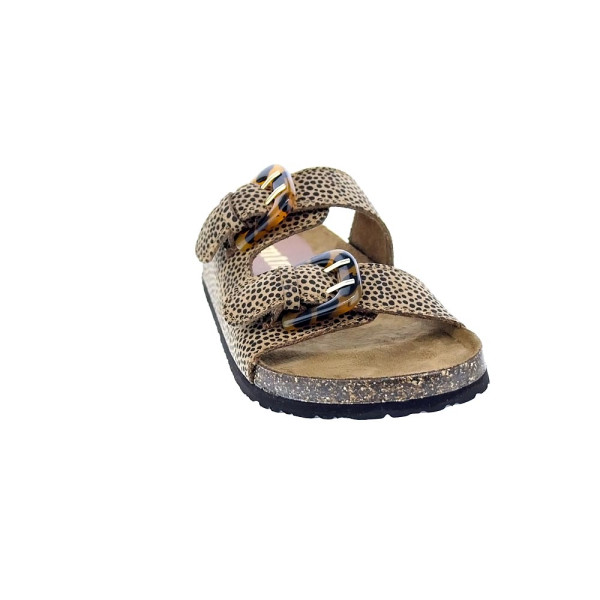 Sandalias Mtng zapatos Mujer modelo Lazy Marrón 