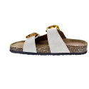 Sandalias Mtng zapatos Mujer modelo Lazy Beige 