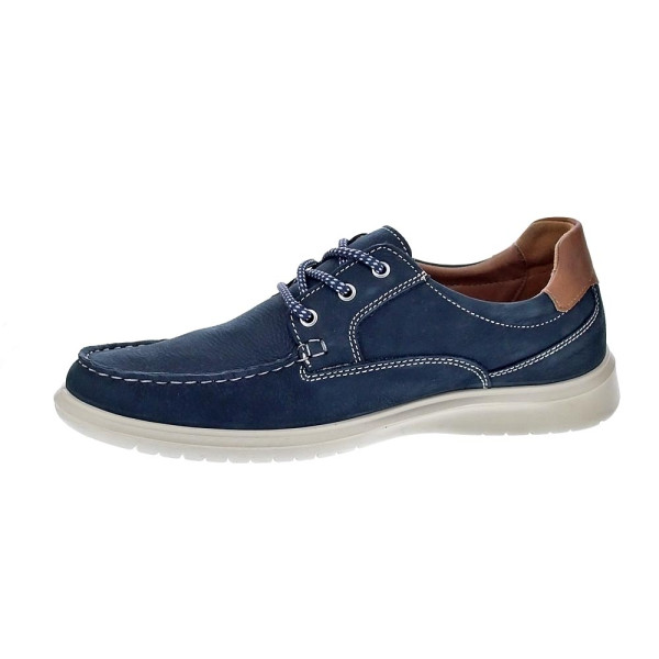 Mocasines Imac zapatos Hombre modelo 101260 Azul Cordón