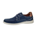 Mocasines Imac zapatos Hombre modelo 101260 Azul Cordón