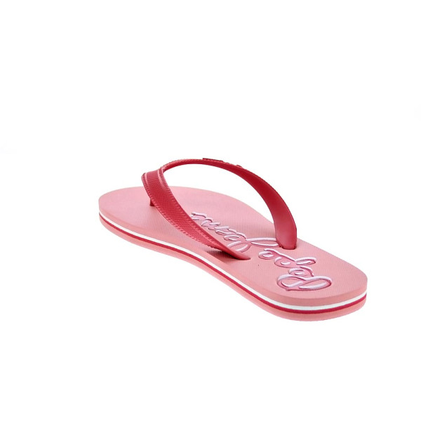 Chanclas Pepe Jeans zapatos Mujer modelo Bay Beach Rojo 