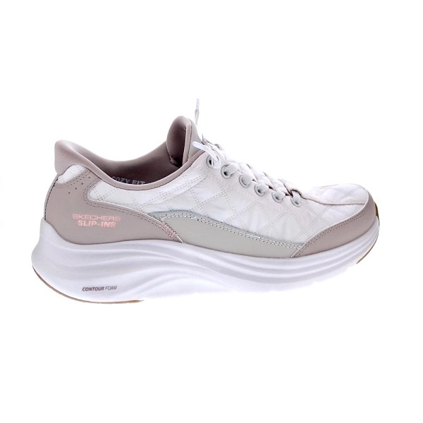 Zapatillas Skechers zapatos Mujer modelo Contour Foam Beige 