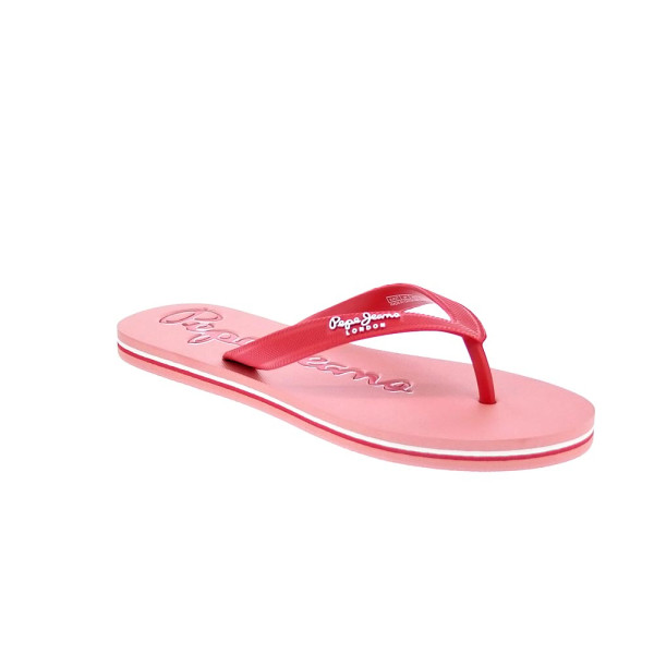 Chanclas Pepe Jeans zapatos Mujer modelo Bay Beach Rojo 