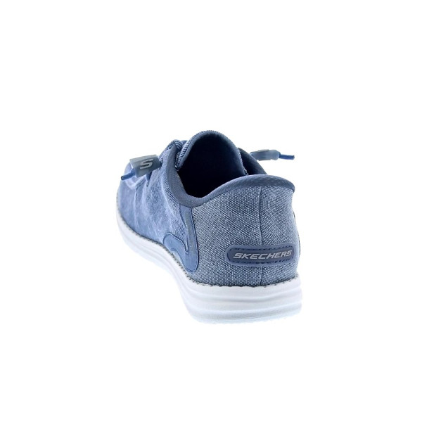 Mocasines Skechers zapatos Hombre modelo Relaxed Fid Melson Azul 