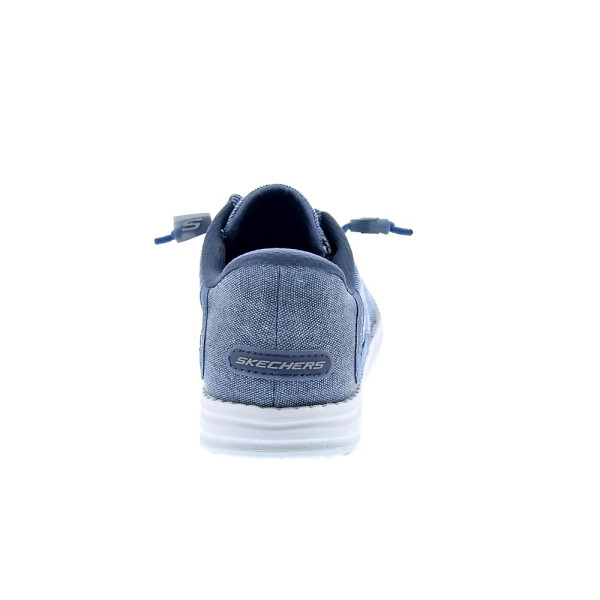 Mocasines Skechers zapatos Hombre modelo Relaxed Fid Melson Azul 