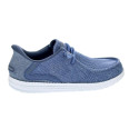 Mocasines Skechers zapatos Hombre modelo Relaxed Fid Melson Azul 