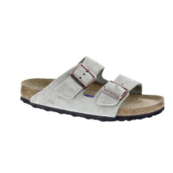 Sandalias Birkenstock zapatos Mujer modelo Arizon Gris  2