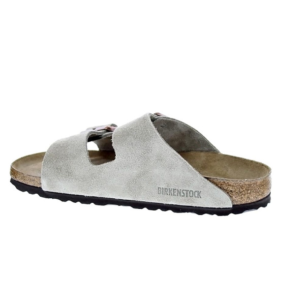 Sandalias Birkenstock zapatos Mujer modelo Arizon Gris 