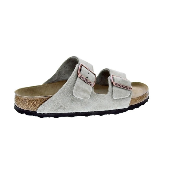 Sandalias Birkenstock zapatos Mujer modelo Arizon Gris 