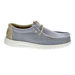 Mocasines Hey Dude zapatos Hombre modelo Wally Braided Verde 