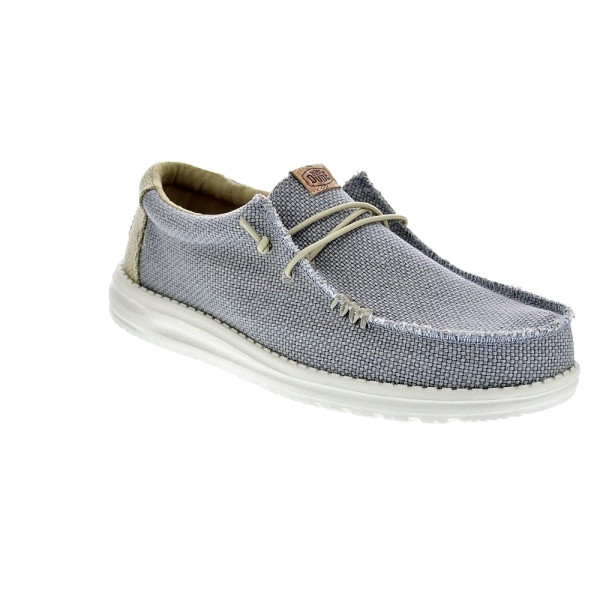 Mocasines Hey Dude zapatos Hombre modelo Wally Braided Verde 
