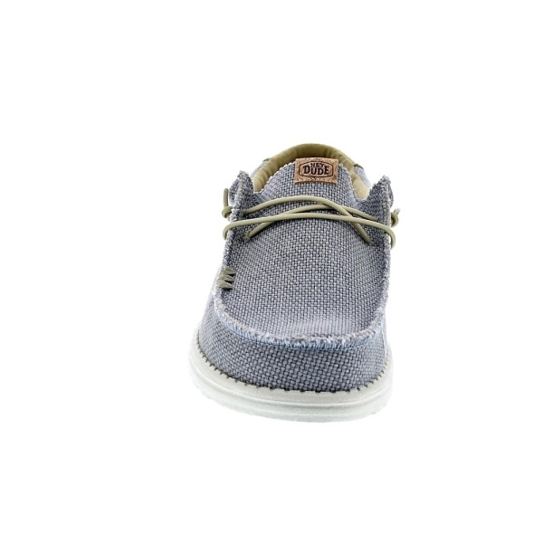 Mocasines Hey Dude zapatos Hombre modelo Wally Braided Verde 